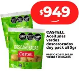 Supermayorista Vital CASTELL Aceitunas verdes descarozadas oferta