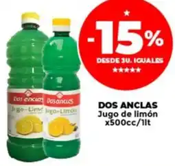 Supermayorista Vital DOS ANCLAS Jugo de limón oferta