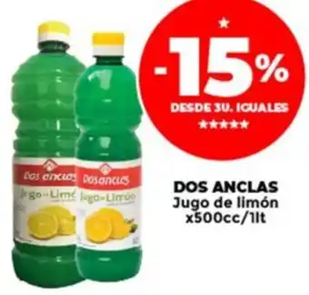 Supermayorista Vital DOS ANCLAS Jugo de limón oferta