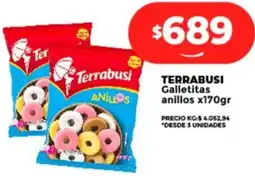 Supermayorista Vital TERRABUSI Galletitas anillos oferta