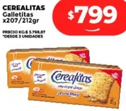 Supermayorista Vital CEREALITAS Galletitas oferta