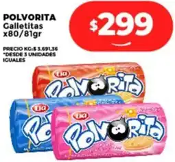 Supermayorista Vital POLVORITA Galletitas oferta