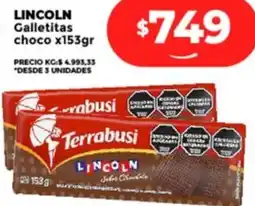 Supermayorista Vital LINCOLN Galletitas choco oferta