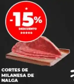 Supermayorista Vital CORTES DE MILANESA DE NALGA oferta