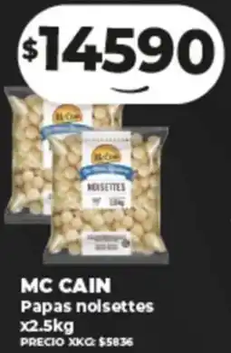 Supermayorista Vital MC CAIN Papas noisettes oferta