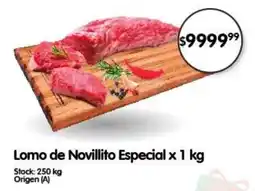 Supermercados Buenos Días Lomo de Novillito Especial oferta