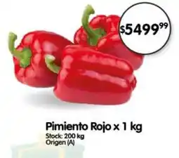 Supermercados Buenos Días Pimiento Rojo oferta