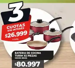 Supermayorista Vital Bateria de cocina turim oferta