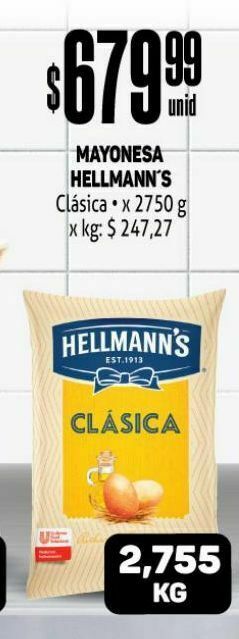 Makro Mayonesa hellmann's oferta