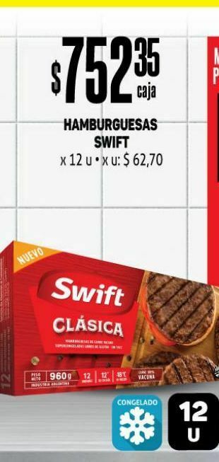 Makro Hamburguesas swift oferta