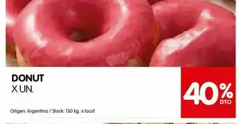 Disco Donut x un -40% oferta