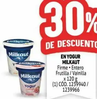 Makro Yogur milkaut -30% oferta