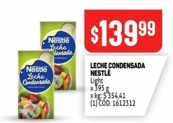 Makro Leche condensada nestlé oferta