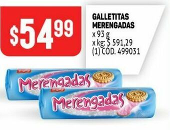 Makro Galletas merengadas oferta