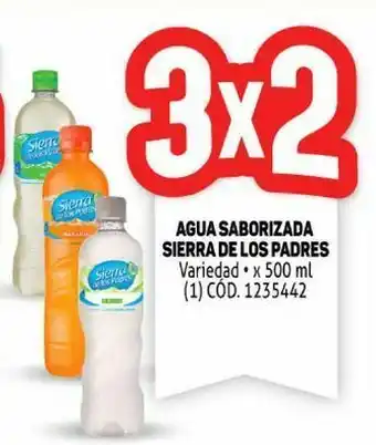 Makro Agua con sabor sierra de los padres 3x2 oferta
