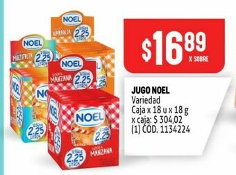 Makro Jugo en polvo noel oferta