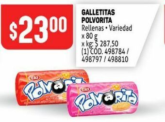 Makro Galletas polvorita oferta