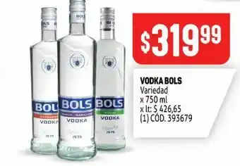 Makro Vodka bols 750cc oferta