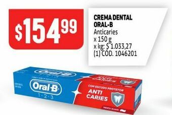 Makro Crema dental oral-b oferta