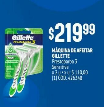Makro Máquina de afeitar gillette oferta