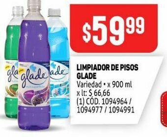 Makro Limpiadores glade oferta