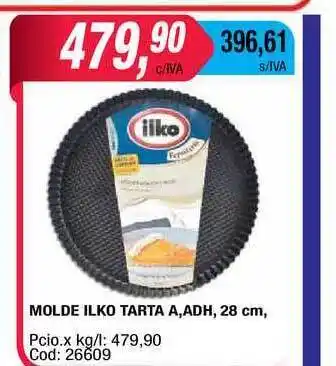 Maxiconsumo Ilko Molde Tarta A. Adh. 28cm oferta