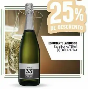 Makro Espumante latitud 33 -25% oferta
