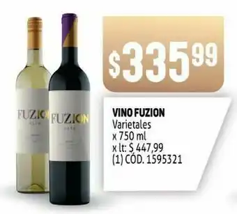 Makro Vino fuzion oferta