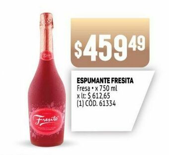 Makro Espumante fresita oferta