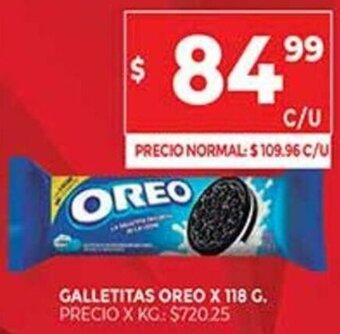 Supermercados DIA Galletitas Oreo x 118 G. oferta