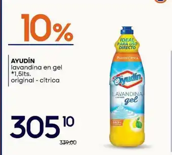 Supermercados Monarca Ayudín Lavandina En Gel 1,5lts oferta