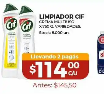 Super MAMI Limpiador Cif x 750g oferta