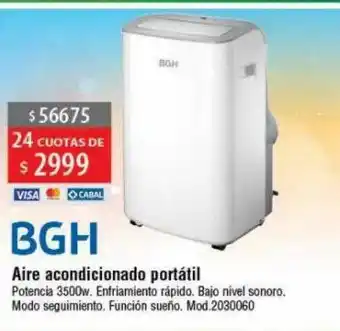 Casa Silvia Aire Acondicionado Portátil Bgh oferta