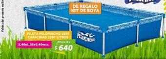 Pileta Pelopincho 1030 Capacidad 1500 Litros