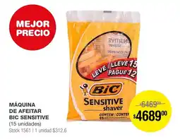 Atomo Conviene Máquina de afeitar bic sensitive oferta