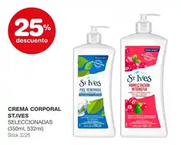 Atomo Conviene Crema corporal ST.IVES oferta