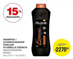 Atomo Conviene Shampoo / acondicionador familiar Plusbelle esencia oferta