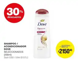 Atomo Conviene Shampoo / acondicionador Dove oferta