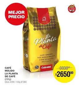 Atomo Conviene Café molido la planta de café oferta