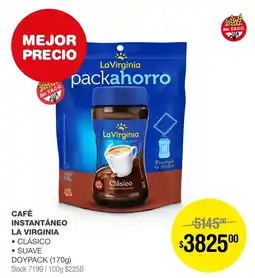 Atomo Conviene Café instantáneo La Virginia oferta