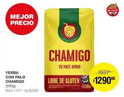 Atomo Conviene Yerba con palo Chamigo oferta
