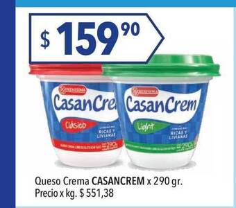 Hergo Casancrem Queso Crema x 290gr oferta