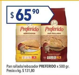 Hergo Preferido Pan rallado/rebozador x 500gr oferta