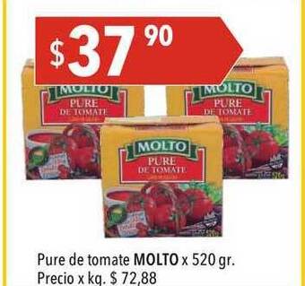 Hergo Molto Pure de tomate x 520gr oferta