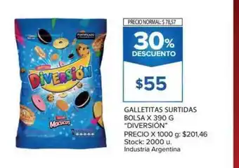 Carrefour Market Diversión Surtidas Galletitas Bolsa x 390g oferta