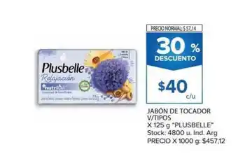 Carrefour Market Plusbelle Jabón de Tocador V/Tipos x 125g oferta