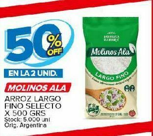 Carrefour Maxi Arroz molinos ala oferta