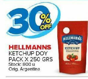 Carrefour Maxi Ketchup hellmann's 250g oferta