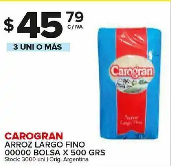 Carrefour Maxi Arroz carogran 500g oferta