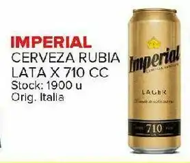 Carrefour Maxi Cerveza imperial 710cc oferta